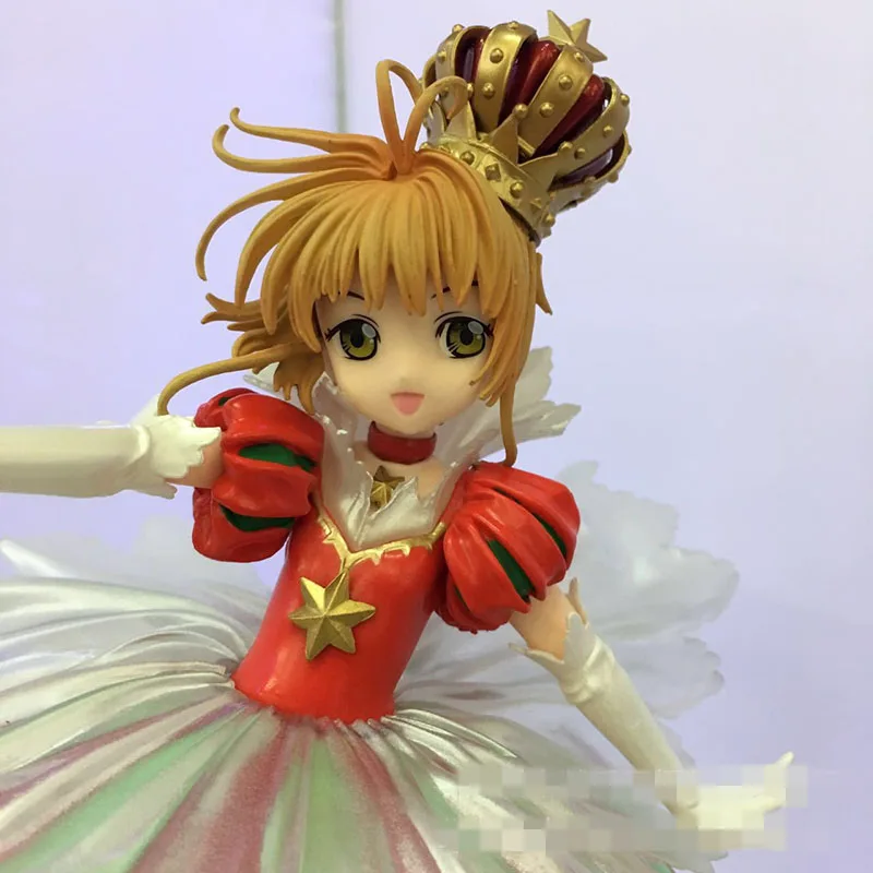 Аниме карточка Captor Sakura Figure Kinomoto Sakuara 15th anniversary эксклюзивная фигурка игрушки коллекции подарок для девочек