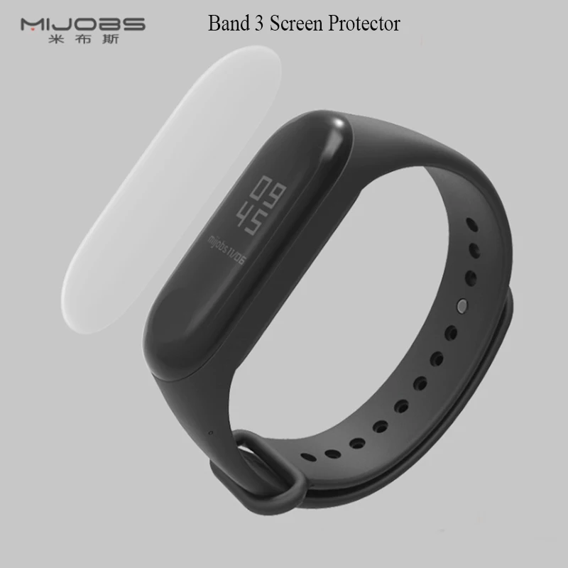 Mi jobs Hot mi Band 3 2 шт для Xiaomi mi Band 3 Защитная пленка для экрана mi band3 HD ультра тонкая пленка против царапин Мягкий защитный чехол из ТПУ