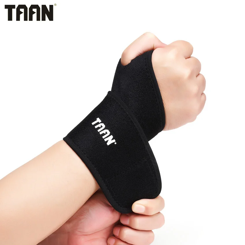 

TAAN Wrist Support Long Wristband Running Basketball Glove Thumb Bandage Wrist Brace Straps Sports Protector Guard HJ-1109