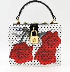 

Women's Handbags Rose Evening Bag Casual Party Clutch Shoulder Crossbody Bag Luxury Handbags Women Bags Designer Bolsa Feminina