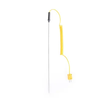 

1PCS -50 Celsius - 1200 Celsius K-type thermocouple probe thermometer Digit New Probe Length:300MM