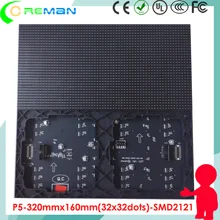 Дешевый светодиодный модуль дисплея p5 для помещений/RGB smd p5 светодиодный модуль 320 мм* 160 мм 64*32 пикселей/p5 точечный матричный модуль светодиодный для помещений