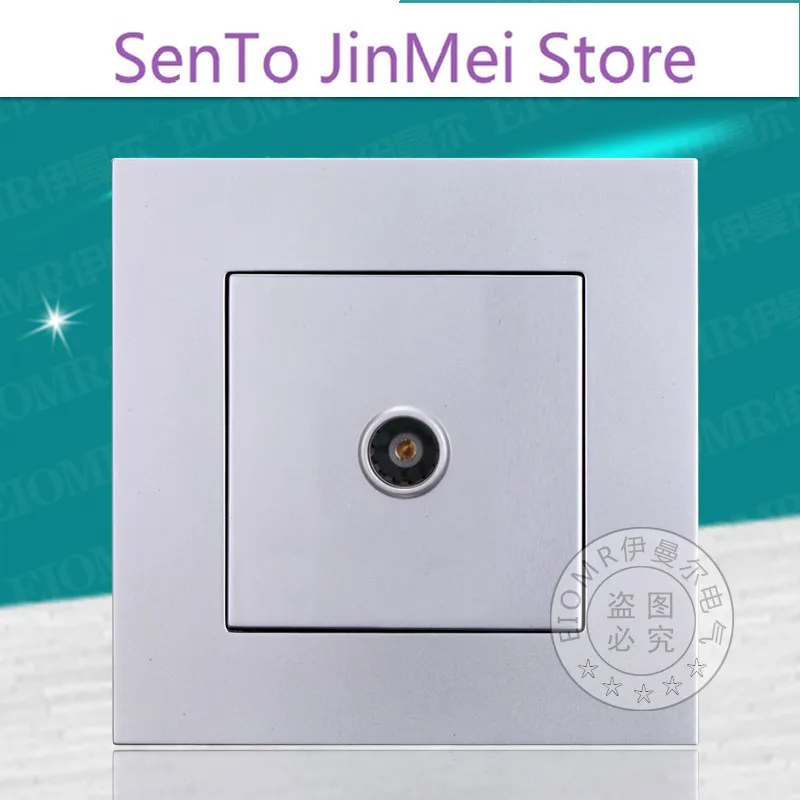 Television Socket Panel Wall 86 Type Closed Circuit Single Television TV Jack A Cable TV Socket
