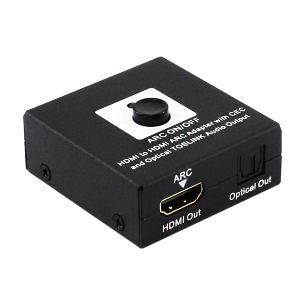 Оптоволоконный адаптер HDMI на аудиоразветвитель ARC Audio Return (ARC Return)| |