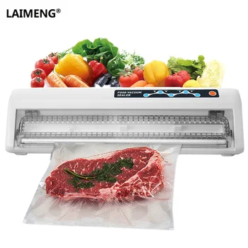 

LAIMENG Mini Vacuum Sealer Packing Machine Fast Vacuum Food Sealing Machine with Vacuum Bags for Food Storage Sous Vide S141