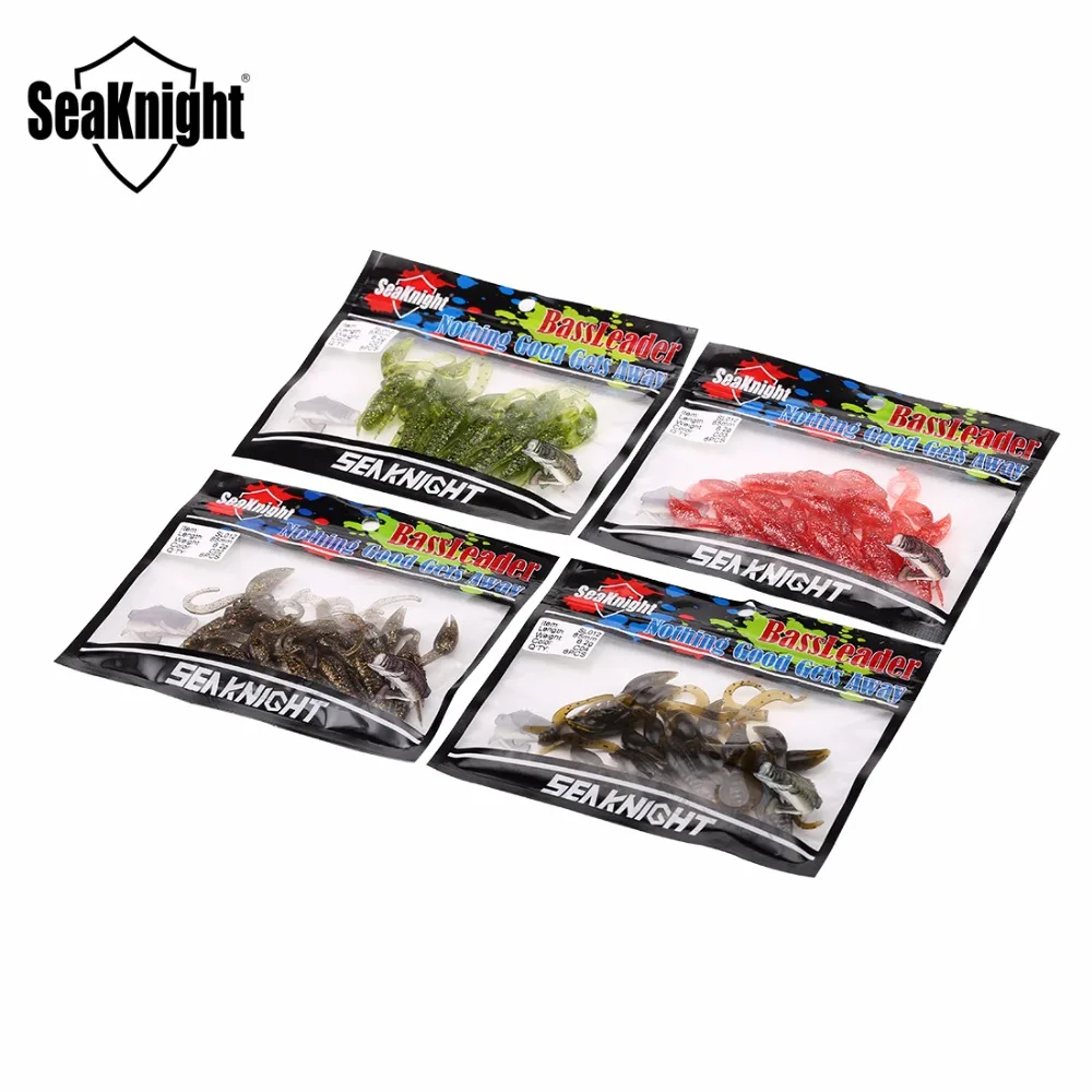 SeaKnight Мягкая приманка SL012 6 2 г 85 мм 3 4 дюйма штук пакет креветки приманки бас