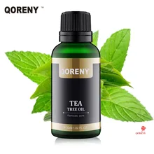 QORENY 30ml Tea Tree Oil 100% Pure and Natural Therapeutic Grade – Large 1.02 fl oz – with Premium Glass Dropper Remove ACNE