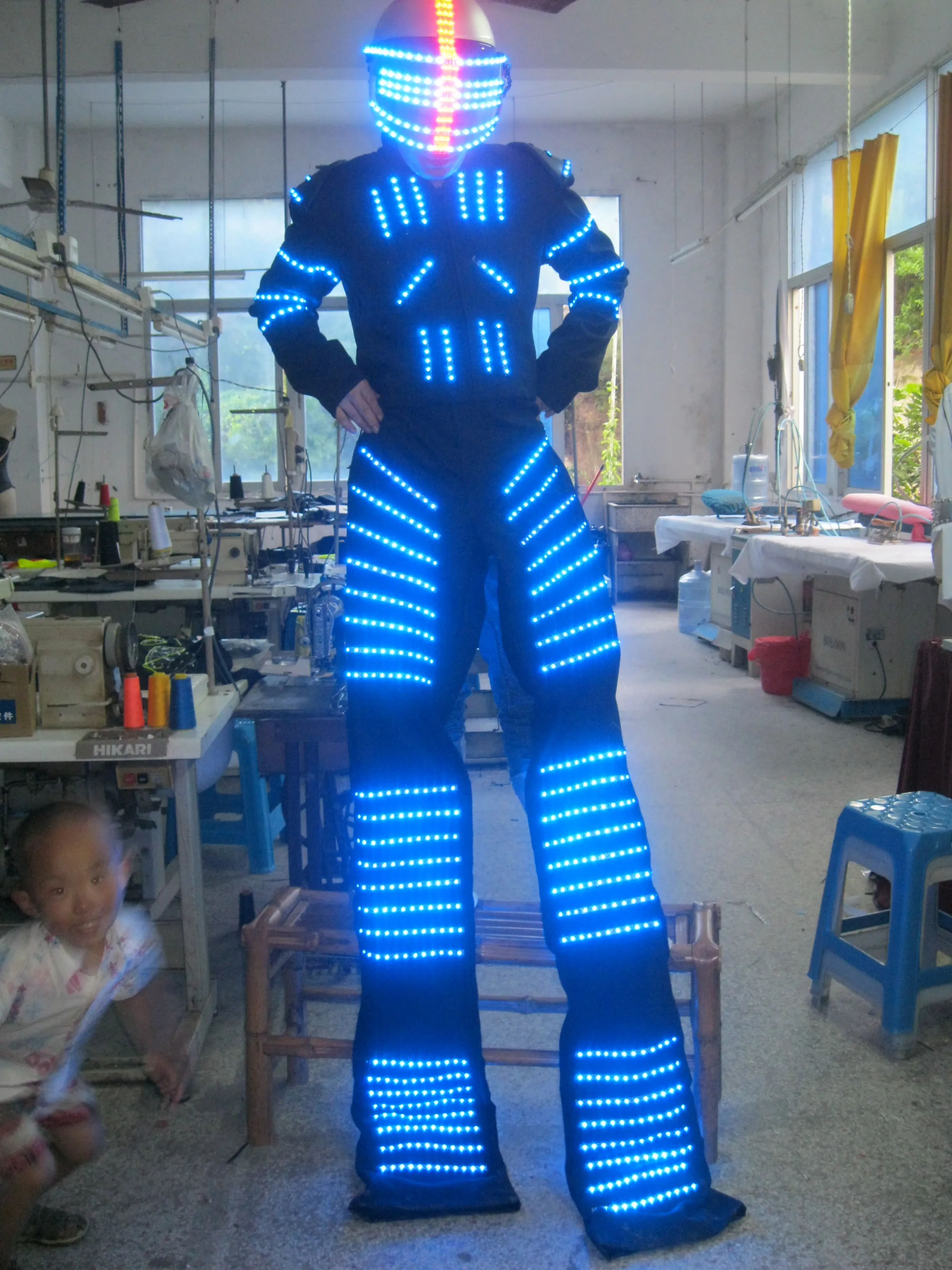 LED Robot / LED Costume / David Guetta robot suit robot suit Robot clothes
