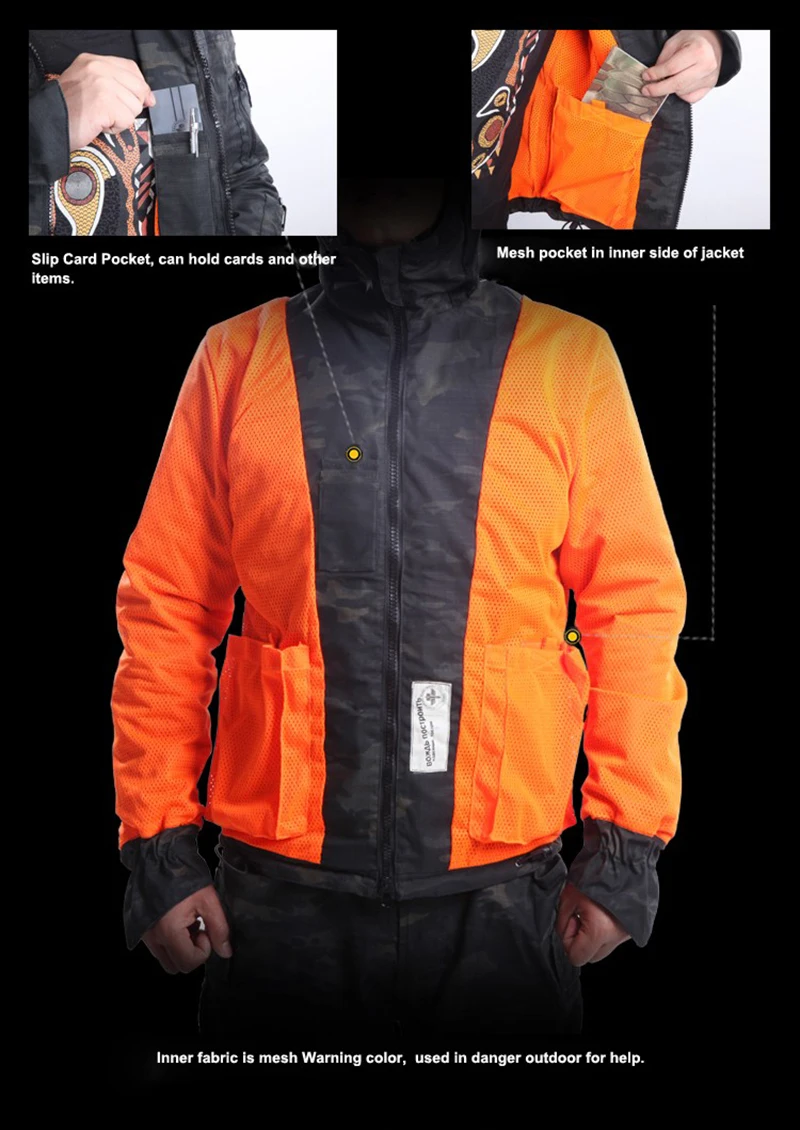 MultiCam камуфляж Толстовка для охоты куртка CP Ripstop поле охотничья куртка CP для наружного охоты куртка с капюшоном