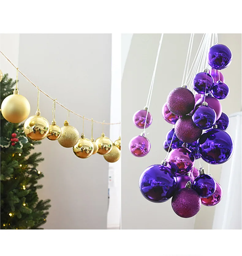 FUNNYBUNNY 3 дюйма 5 шт. рождественские украшения, елочные шары, маленькие украшения для праздника, свадьбы, вечеринки
