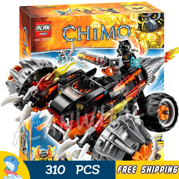 310 шт Tormaks Shadow Blazer Saber tooth засада Outpost транспортное средство 10352 фигурки