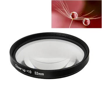 

For GoPro HERO5 Filter 52mm Close-up 10X Macro Lens Filter For Pentax Sony Nikon Canon EOS DSLR d5200 d3300 d5100 Camera Lenses