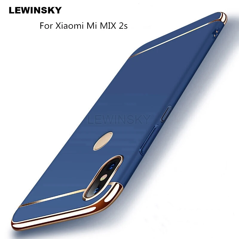 

Luxury 3 in 1 Removable Hard PC Plaiting Phone Case On for Xiaomi Redmi S2 Note 4 4X 5A 5 Plus 4A Mi Mix 2s 2 8 SE A1 Mi6 6 Case