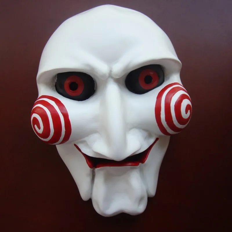 Section cos Saw horror mask dance party white killer demon makeup mask