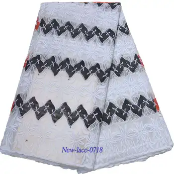 

New Design Milk Silk Nigerian Lace Fabric African Lace Fabrics High Quality tulle net French Net Lace Fabric For Wedding 03
