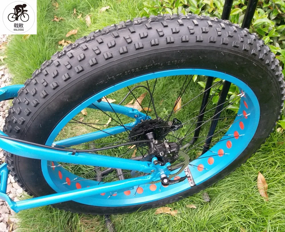 Top Kalosse M370 Hydraulic brakes 26*4.0 tires 27 speed , Folding Snow bicycle, fat bike 26er snow mountain bike 7 Top Kalosse M370 Hydraulic brakes 26*4.0 tires 27 speed , Folding Snow bicycle, fat bike 26er snow mountain bike 7