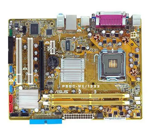 Для ASUS P5GC-MX/1333 оригинальный б/у настольный компьютер для Intel 945 Материнская плата