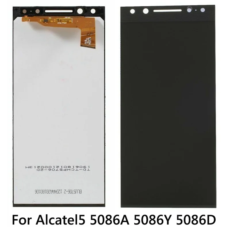 Сменный сенсорный ЖК-экран для ALCATEL 5 7 дюйма 5086Y 5086D | Мобильные телефоны и