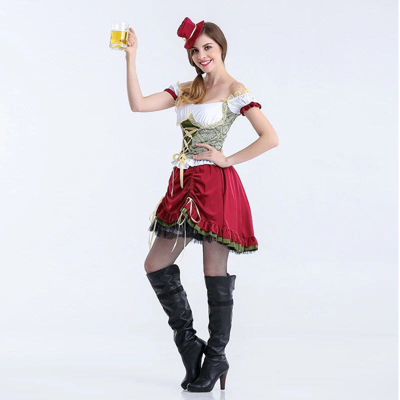 Для женщин сексуальный пиво oktoberfest костюм для девочек женская обувь взрослых