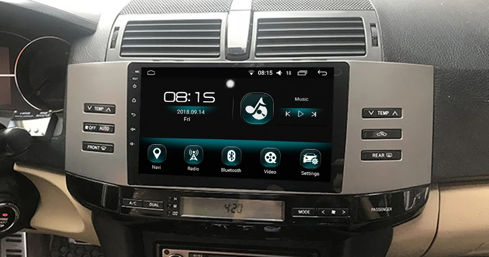 Sale Idoing 10.2"4G+64G 2.5D IPS Octa Core 1 Din Car Radio Android 8.0 Multimedia Player Fit Toyota RAV 4 2007-2011 GPS Navigation 3G 6