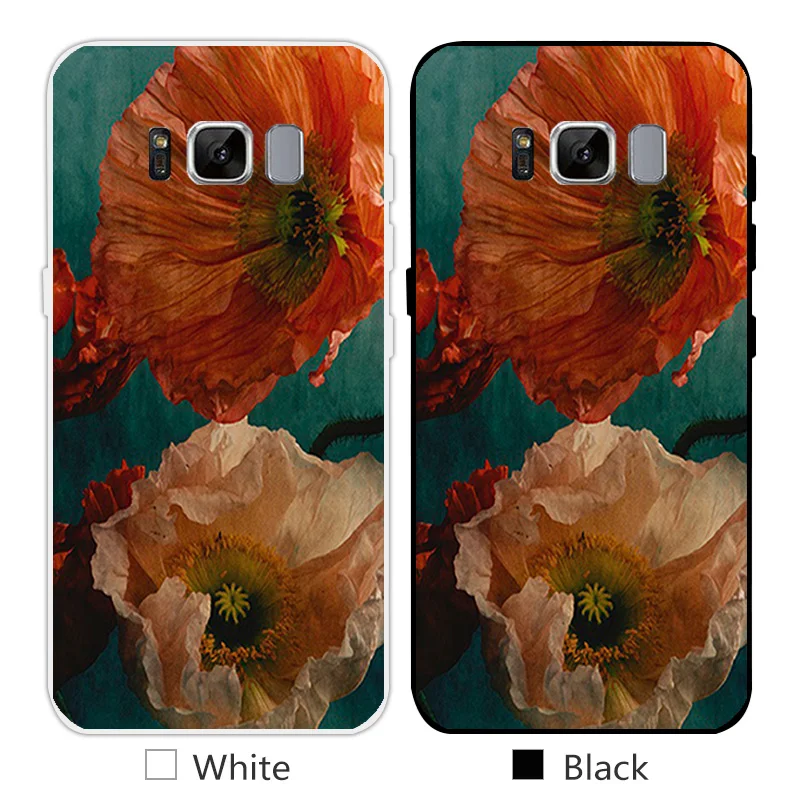 Корпус для Samsung Galaxy S8 G950F 5,8 дюймов черная матовая Защитная крышка для Galaxy S8 чехол для телефона Mog дизайн чехлов из термопластичного полиуретана(TPU - Цвет: 16
