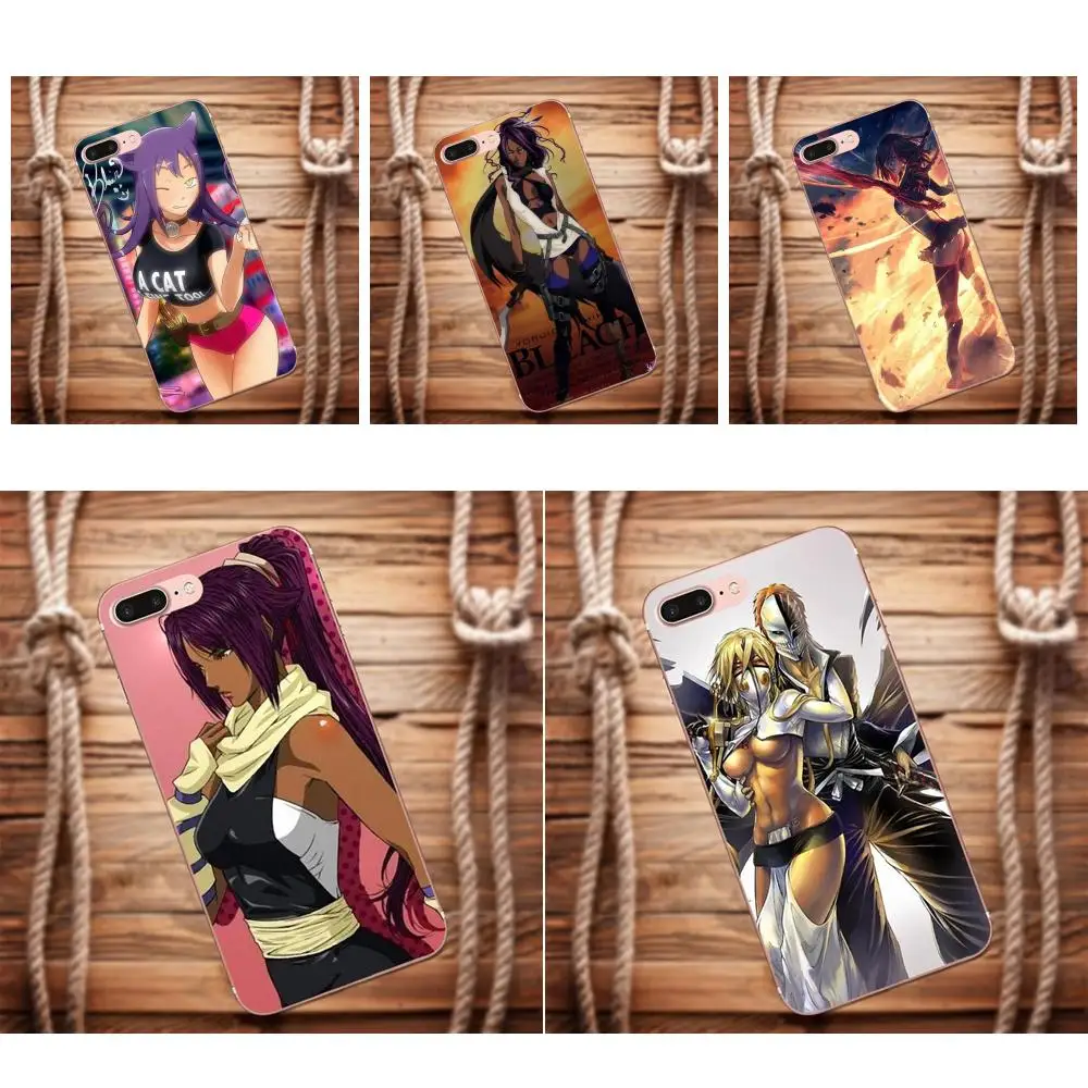 

Anime Bleach Yellow Eyes Shihouin Yoruichi Skin Thin For Galaxy Alpha Core Prime Note 4 5 8 S3 S4 S5 S6 S7 S8 S9 mini edge Plus