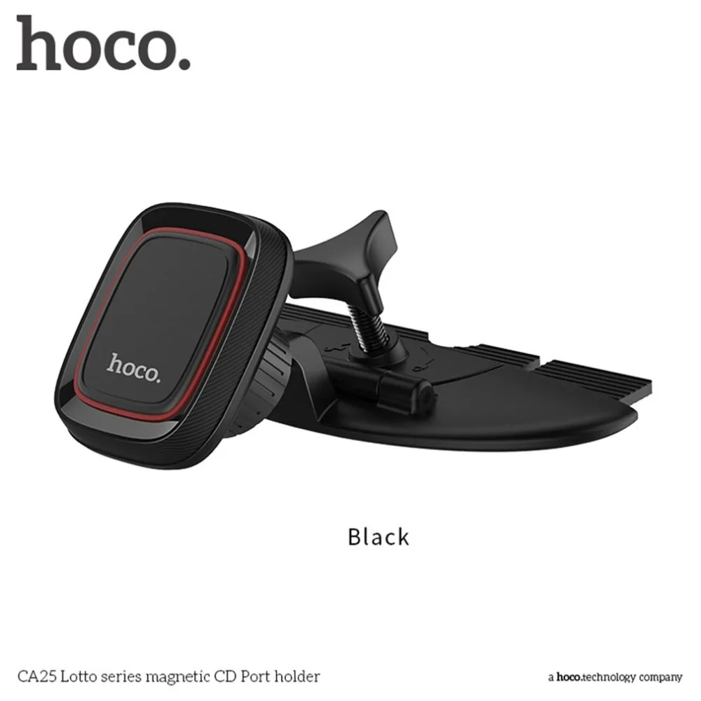 HOCO CA25 Универсальный Магнитный слот CD автомобильный держатель для телефона вращение на 360 градусов планшеты держатель для телефонов подставка подходит для iPhone