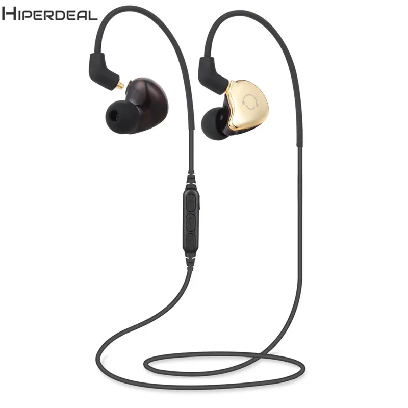 

HIPERDEAL Wireless Earphones With Control Button For Mobile Phone Bluetooth Earphone Sport Wireless In-ears Heads S712201
