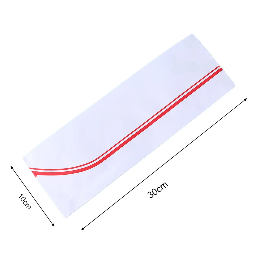 10 шт. одноразовые повара Регулируемый для мужчин кухня пекарь шеф повар бумажная шапка Корона