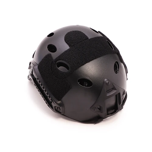 Высококачественная Защитная военная игра Пейнтбол шлем военный MH Тактический шлем с защитными очками легкий - Цвет: Black
