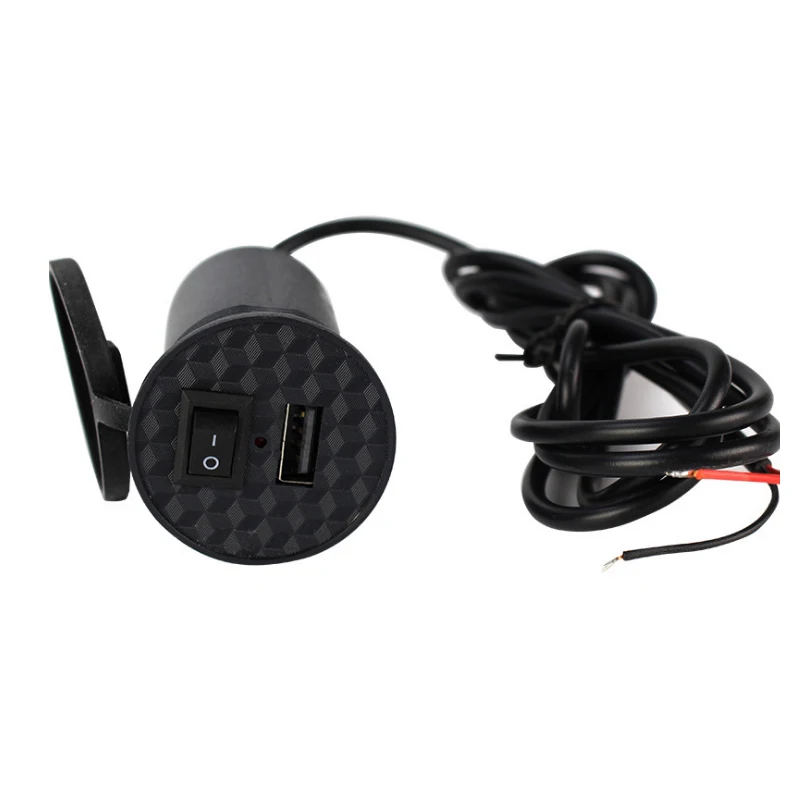 Cylinder Waterproof USB Charger USB Car Charger For Apple Smartphones