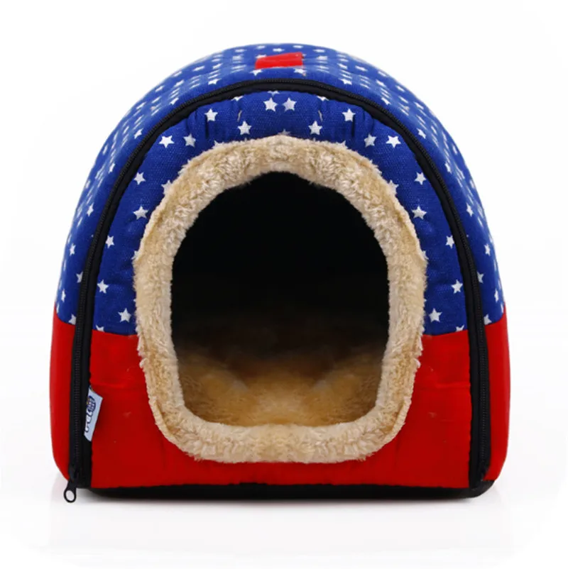 

Pet Cat Igloo Bed Small Dog Soft Bed Met House Waterproof Covered 1PC (S,M,L,XL)