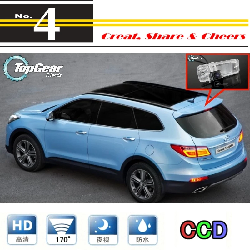 

For Hyundai Santa Fe DM / ix45 2013~2016 Car Camera High Quality Rear View Back Up Camera For PAL / NTSC Use| CCD Standard