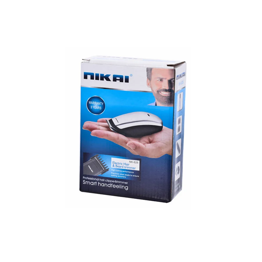 NIKAI Mini Electric 3 Positioning Combs Kits Convenient Hair Clipper