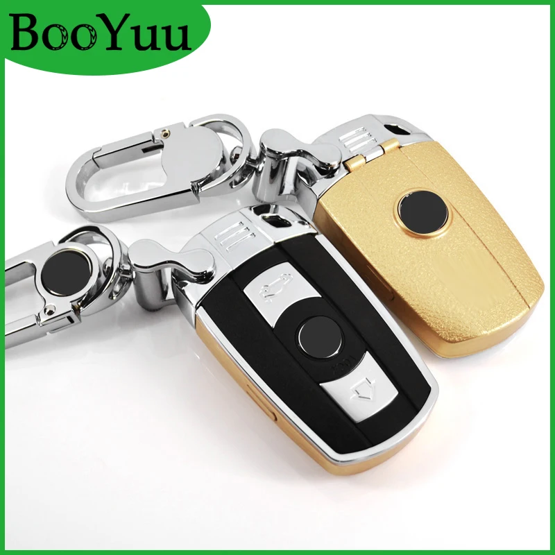 

BooYuu Super Cool key CAR key Case key Cover For BMW X1 X5 X6 Z4 Old 1Series 3Series 5Series 6 Series remote car key case Shell