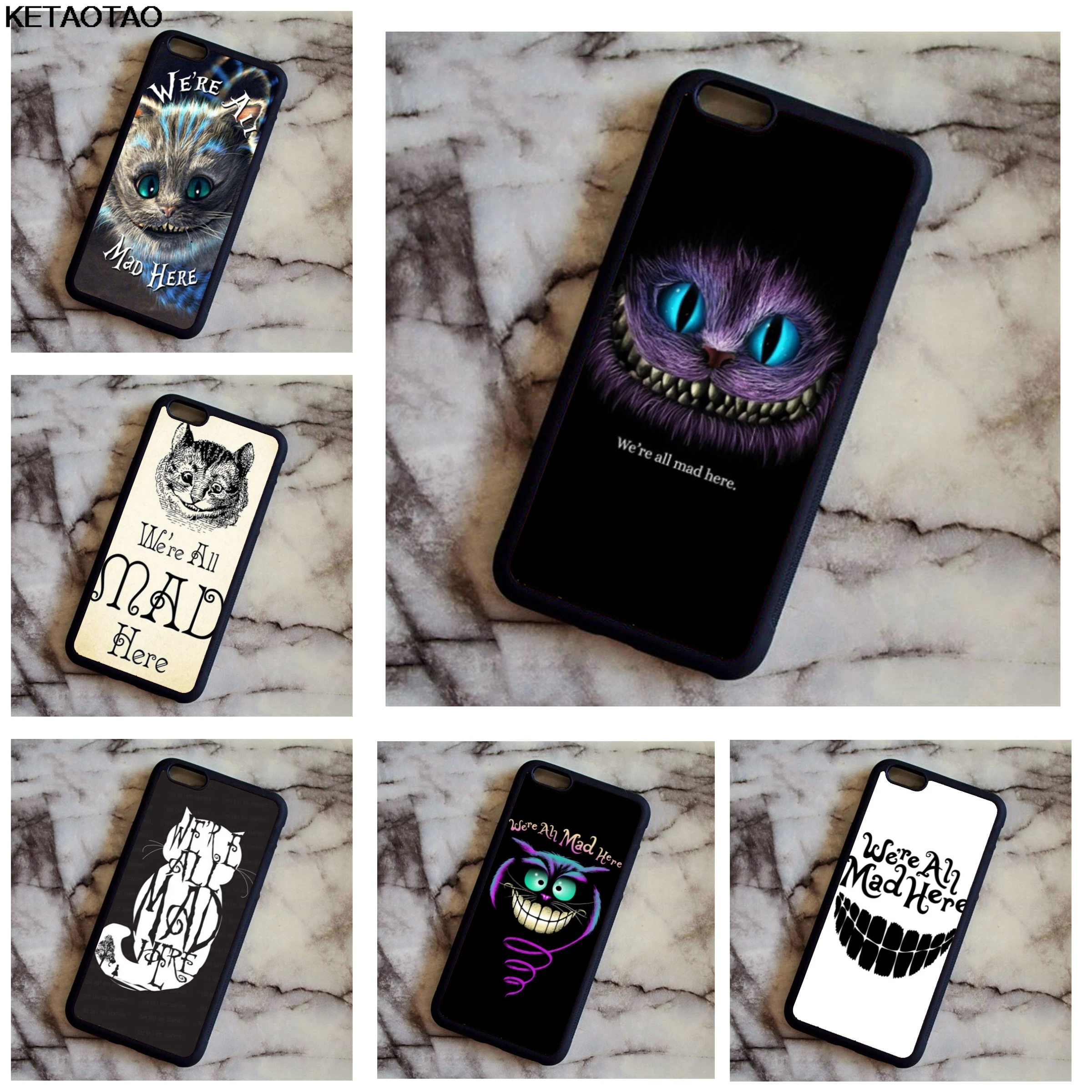KETAOTAO Alice In wonderland Fairytale Art Phone Cases for Samsung galaxy S3 4 5 6 7 8 9 Note Case Soft TPU Rubber Silicone | Мобильные