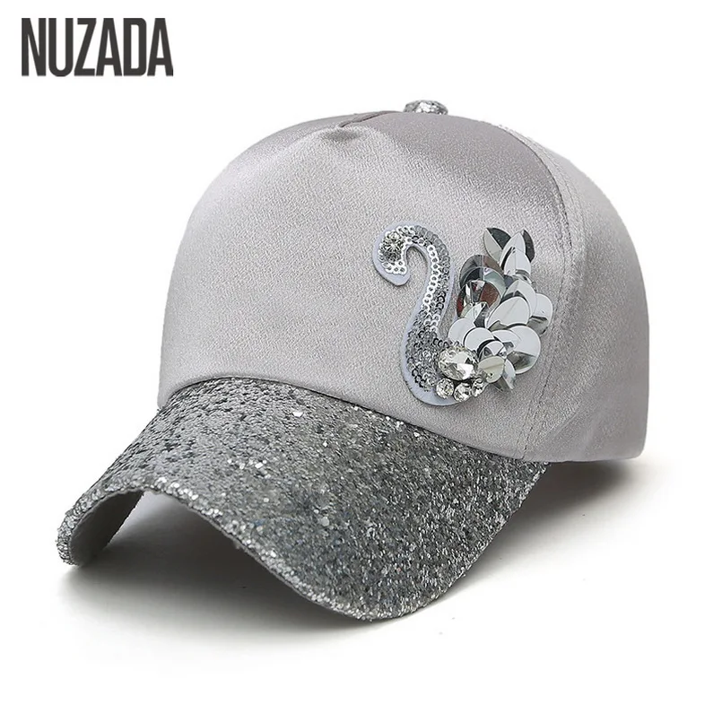 Brands NUZADA New  2017 Ladies Women Baseball Caps Snapback Spring Summer Autumn Bone Hip Hop Hats Sunscreen Leisure Cotton Cap