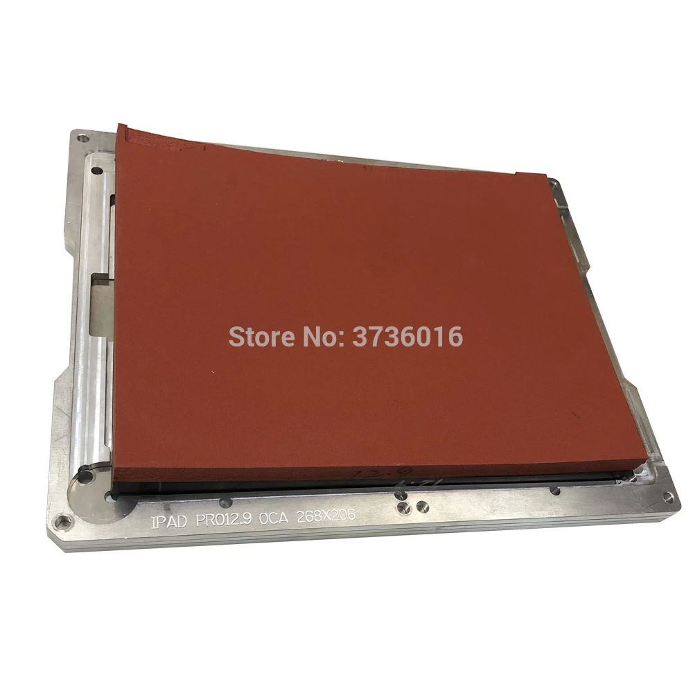 YMJ new tablet laminating machine mold for ipad mini 4,air 2,pro 9.7 inch,10.5 inch,pro 12.9 inch for oca lcd laminating