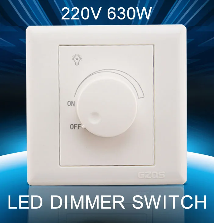 Nueva 630W220V LED SCR Regulador de Intensidad Controlador LED Dimmer Para la Luz Del Panel de Dimmable Foco LED Bombilla|led scr dimmer|led dimmerdimmer switch - AliExpress