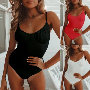 

Womens Bodysuit Crew Neck Sleeveless Solid Color Sexy Backless Jumpsuit Romper Casual Slim Jumpsuit Summer Womens 2019 New Hot