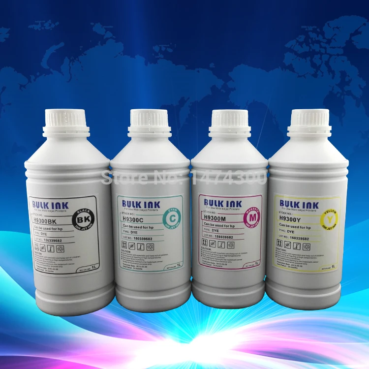 

XIMO Universal Dye ink for Hp inkjet printer models for 952 950 951 902 920XL 670 655 364 564 178 etc.,1000ml bottled