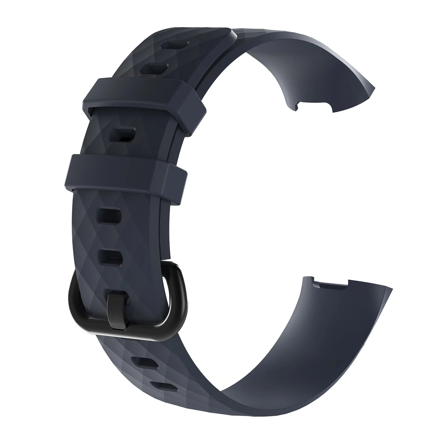Silicone Wrist Strap for Fitbit Charge 3 Smart Band for Fitbit Charge 3 Band Bracelet Replacement Smart Accessories Size S L
