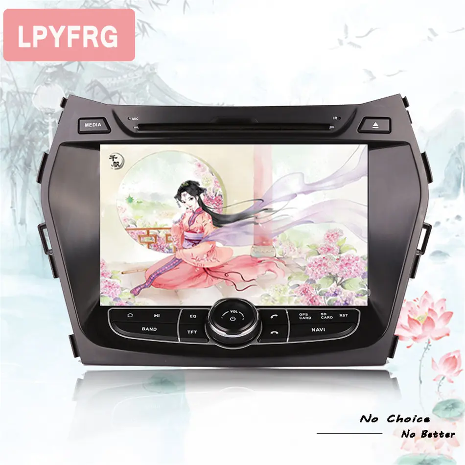 

Android 9.0 car CD dvd for Hyundai IX45 Santa fe 2013 2014 2015 2016 2017 2018 car radio stereo navigation Audio video system