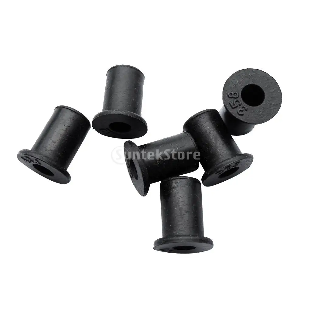 6 Pack M4 M5 M6 Metric Rubber Grommet Rubber Well Nuts Blind Fastener