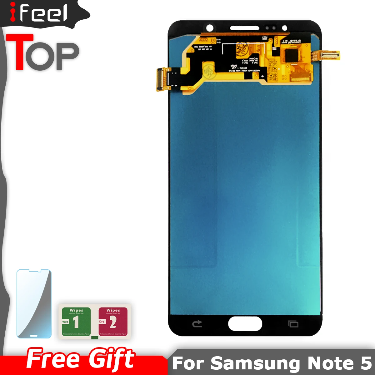 

Super AMOLED LCD For SAMSUNG Note 5 N920A N9200 SM-N920 N920C LCD Display + Touch Screen