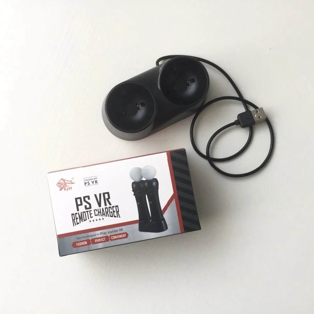 Двойная USB зарядная док-станция Подставка для PS4 playstation 4 Move Motion VR PSVR игровой контроллер ручка зарядное устройство кронштейн