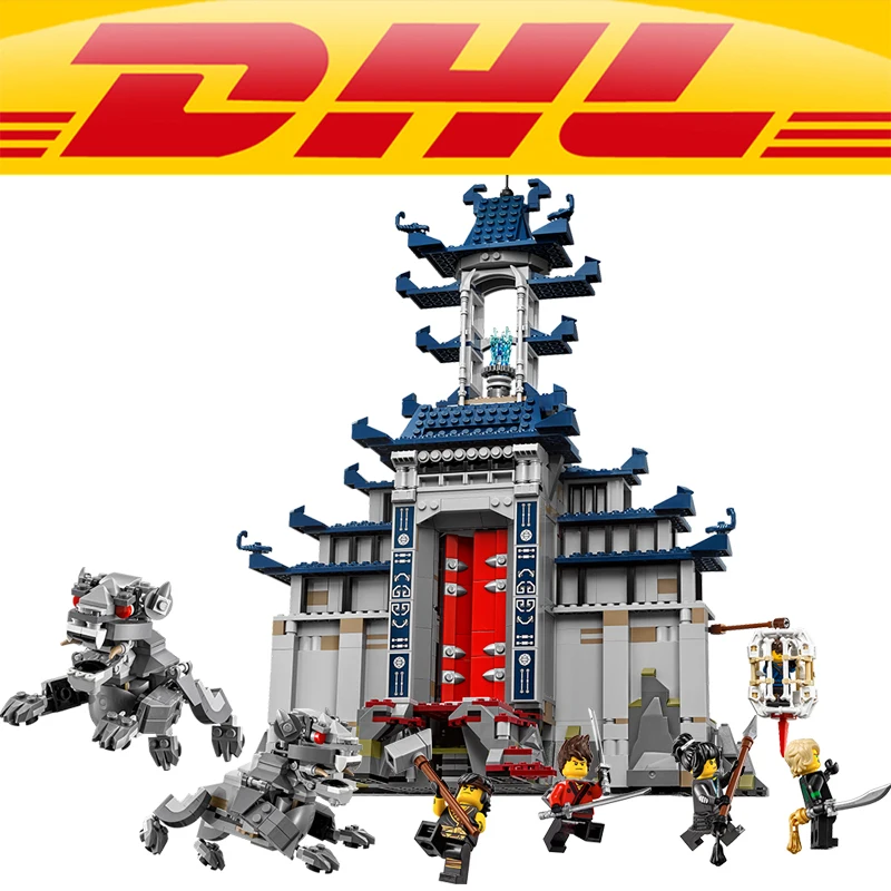 Lepin 06058 1501pcs Movie Temple of The Ultimate Weapon Building Blocks bricks DIY baby Toys children Gift 70617 baby-building-blocks