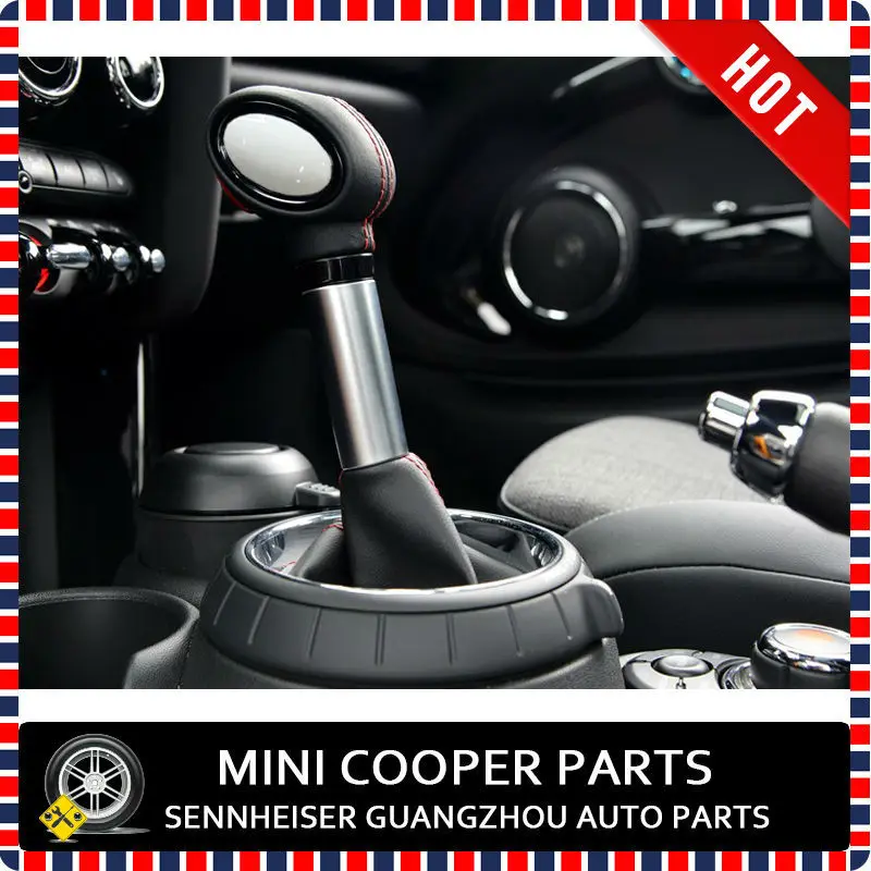 Mini Cooper F55 F56 Shift Knob Badge white color