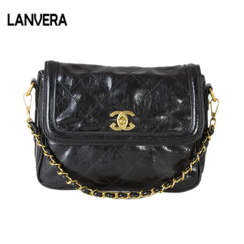 

Luxury Women Handbag Shoulder Bags Leather Messenger Fashion Chain Crossbody Bags for Women 2018 Luis Vuiton Channels Sac A Main
