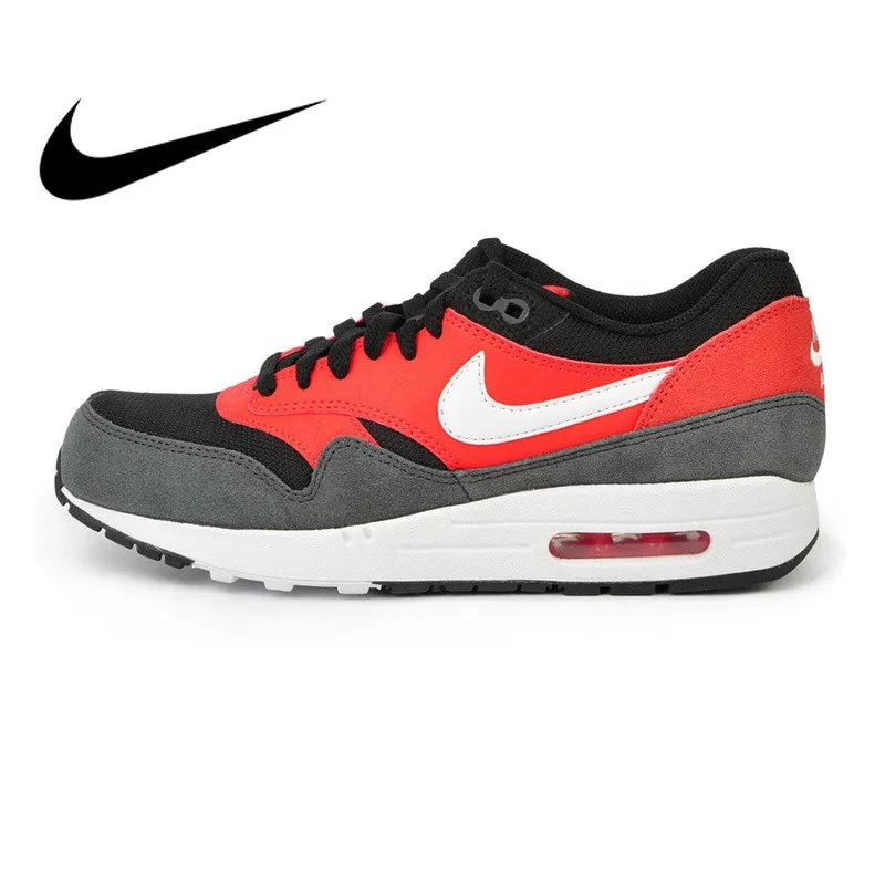 

Official Original NIKE AIR MAX 1 ESSENTIAL Men's Running Shoes Sneakers Nike Shoes Men Breathable Cushioning comfortable 537383